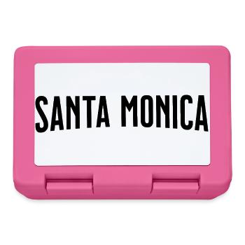 Santa Monica - Boîte à goûter - rose - Devant