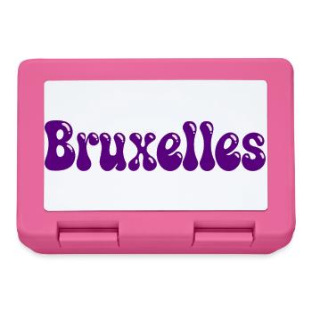 Brüsseler Purple Bubble Tippfehler - Brotdose - Pink - Vorne