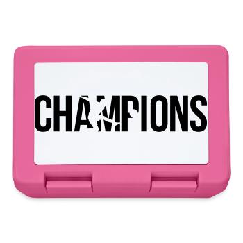 champions - Lunchbox - pink - Front