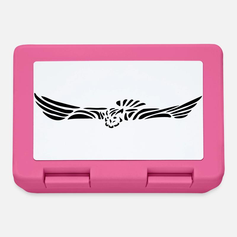 Uhu im Flug - Brotdose - Pink