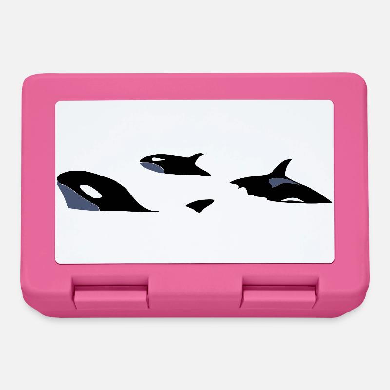 Orcas - Brotdose - Pink