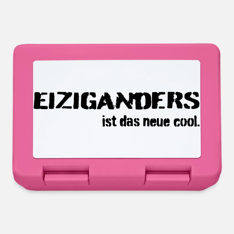 Einziganders ist das neue cool - Brotdose - Pink