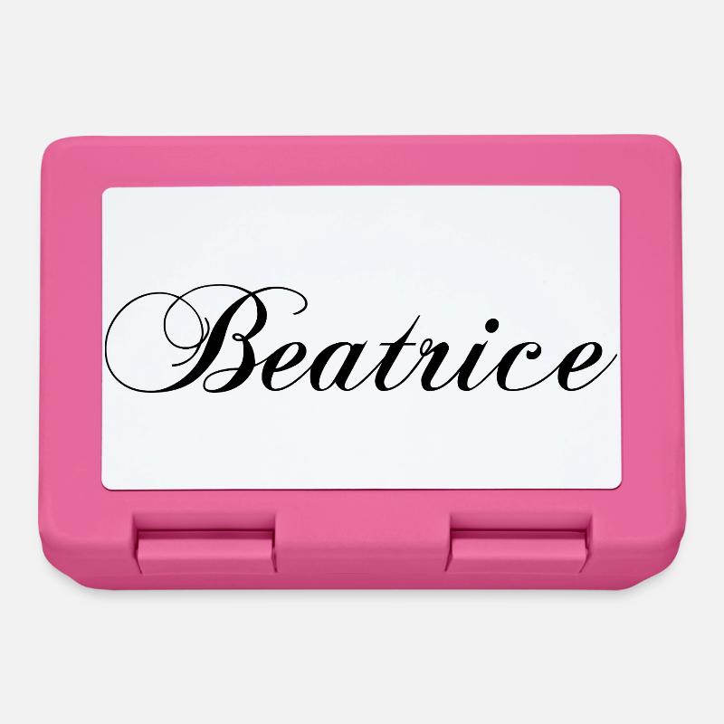 Beatrice, personalized clothing - Lunchbox - pink