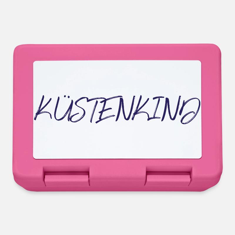 Kuestenkind, navy - Brotdose - Pink