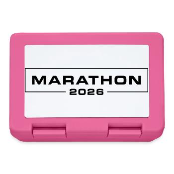 Marathon 2026 - Lunchbox - pink - Front