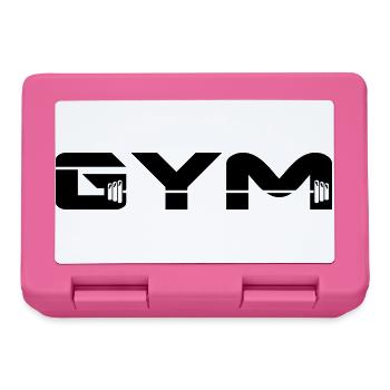 gym musculation - Boîte à goûter - rose - Devant