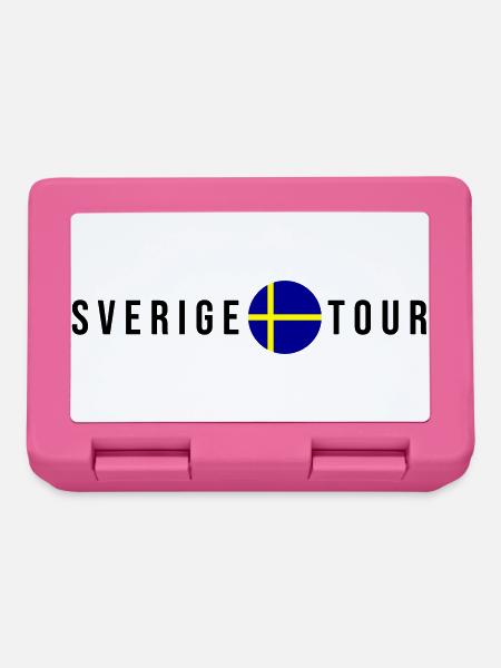 Sverige Tour Schweden - Brotdose - Pink