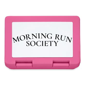 Morning Run Gesellschaft - Brotdose - Pink - Vorne