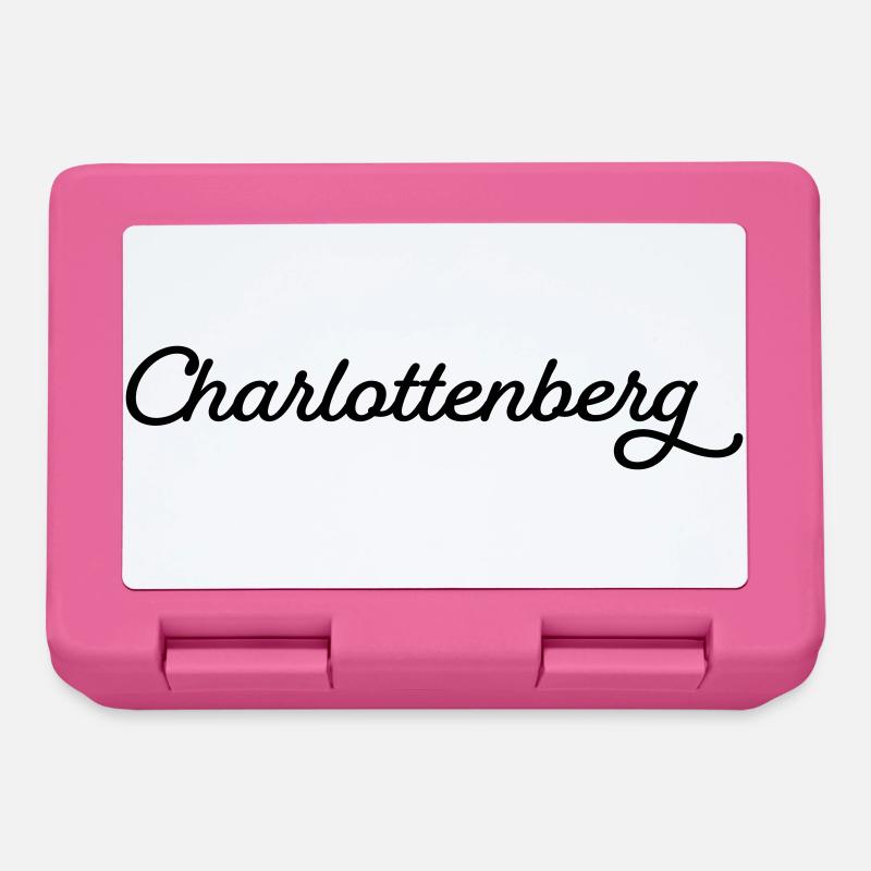 Charlottenberg schwarz - Brotdose - Pink