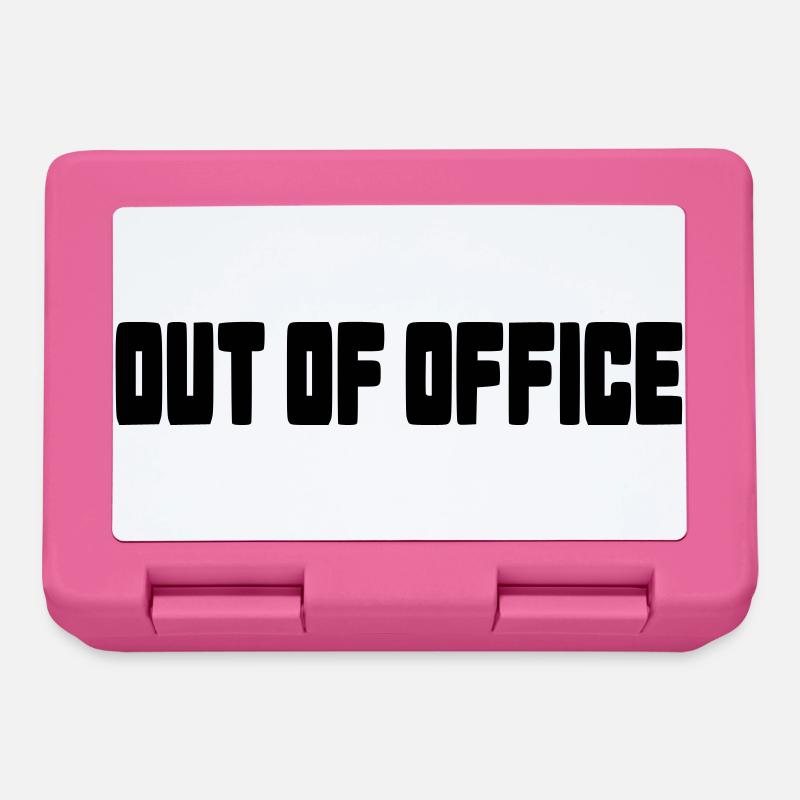 Außerhalb der Arbeitszeit, Büro, kostenlos # - Brotdose - Pink