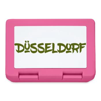 Düsseldorf - NRW - Rhein - Königsallee - Kö - Brotdose - Pink - Vorne