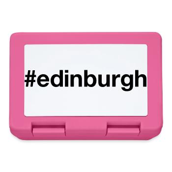 EDINBURGH Scotland Schottland - Brotdose - Pink - Vorne