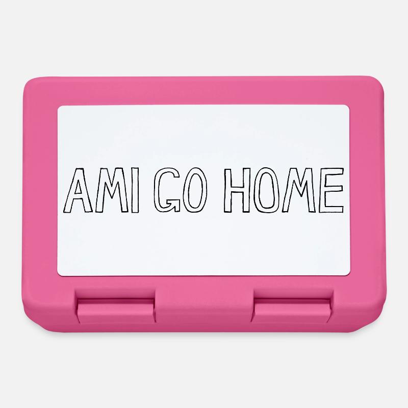 AMI GO HOME - Boîte à goûter - rose