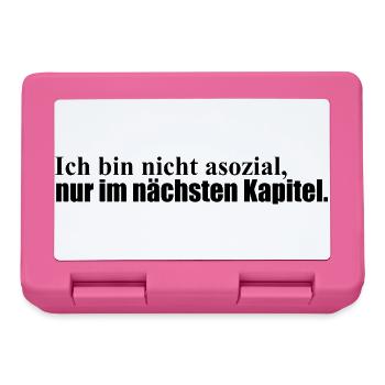 Nächstes Kapitel - Brotdose - Pink - Vorne