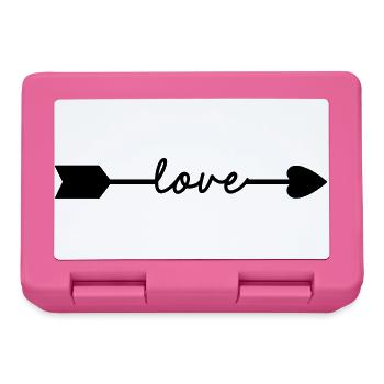 Love - Brotdose - Pink - Vorne