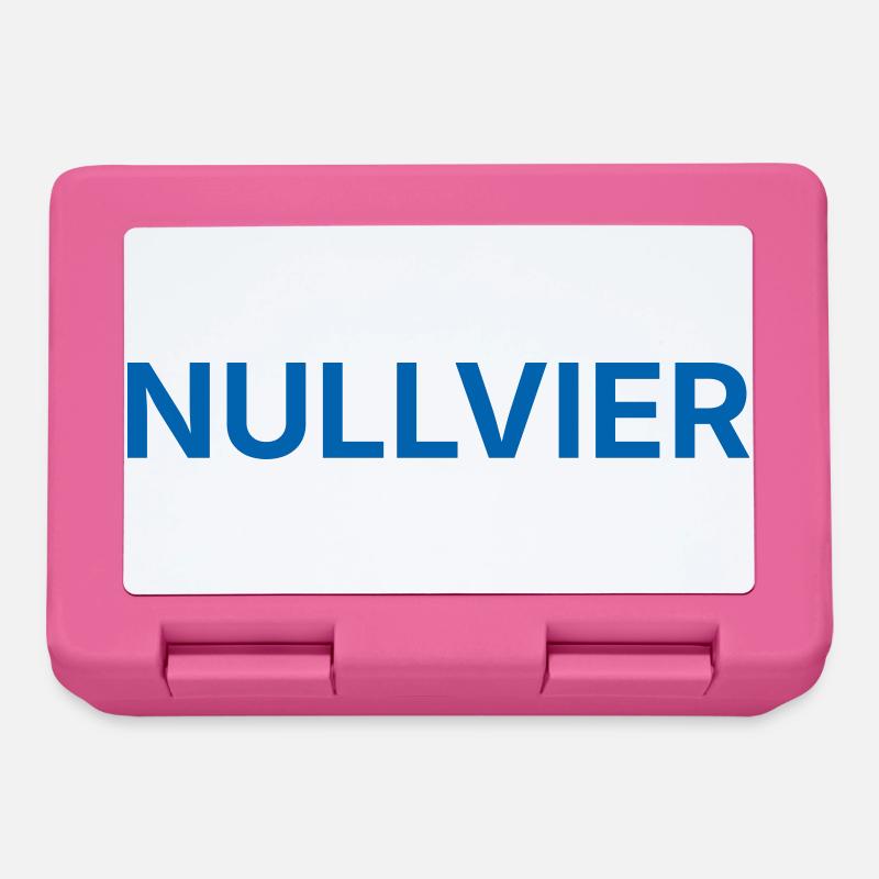 Nullvier blau - Brotdose - Pink