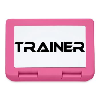 Trainer - Brotdose - Pink - Vorne