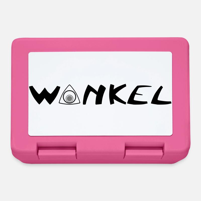 Wankel Schriftzug - Brotdose - Pink