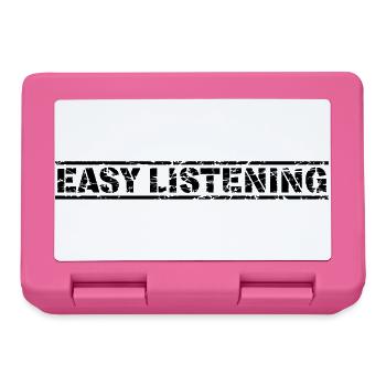 Easy Listening - Brotdose - Pink - Vorne