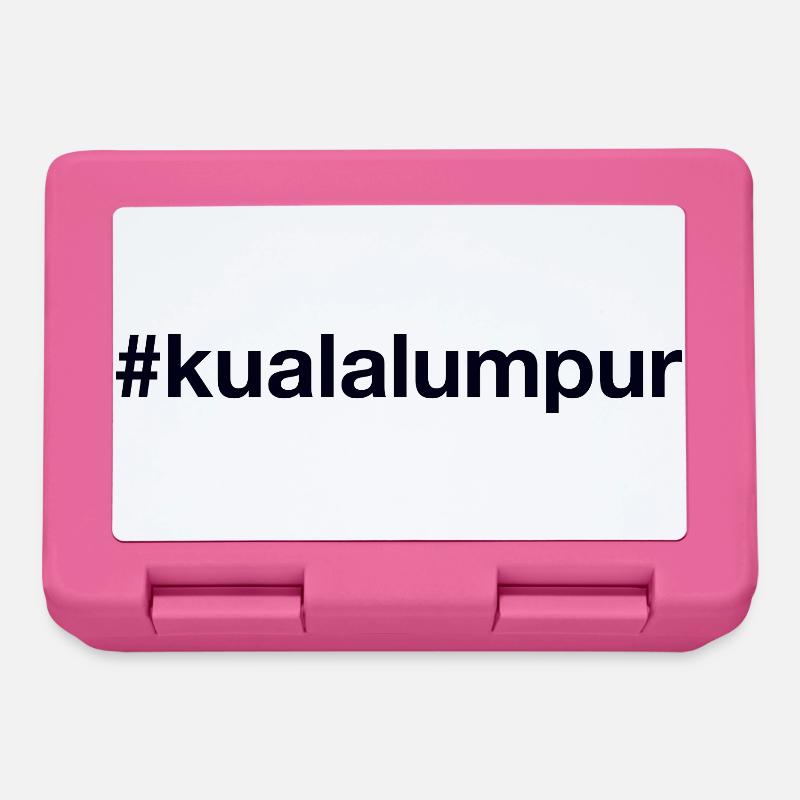 KUALA LUMPUR Hashtag Malaysia - Lunchbox - pink
