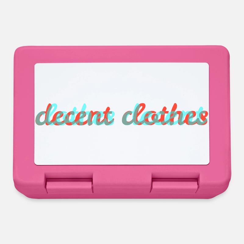 decent clothes - Lunchbox - pink