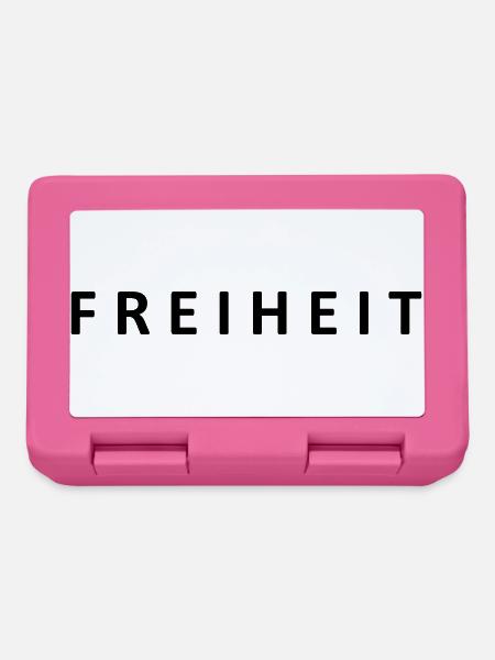 FREIHEIT - Brotdose - Pink