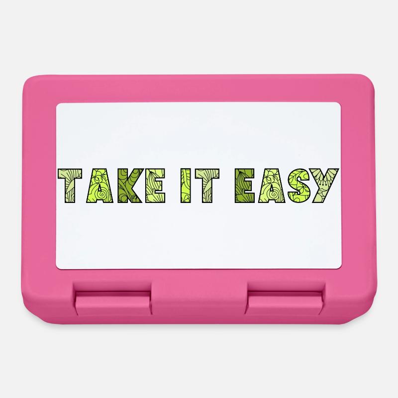 Take It Easy - Brotdose - Pink