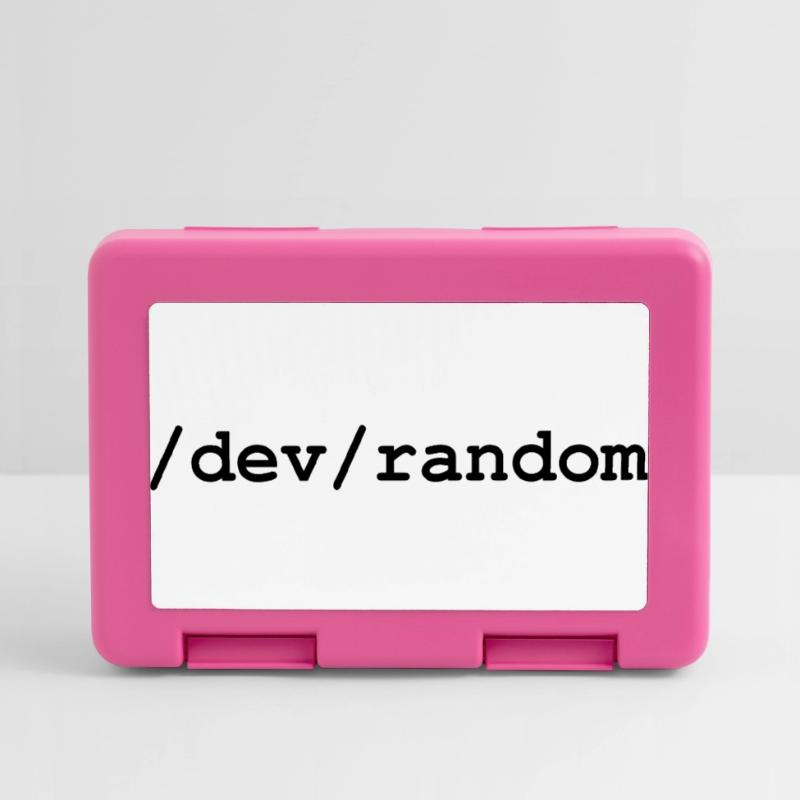 Linux random number generator - /dev/random Lunchbox