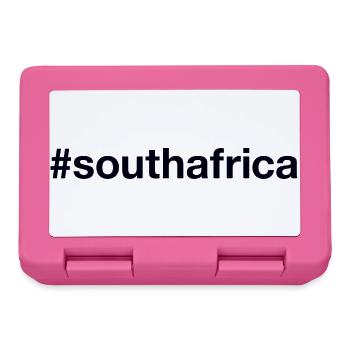 AFRIQUE DU SUD Hashtag Südafrika - Boîte à goûter - rose - Devant