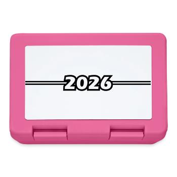 2026 Strich Element - Brotdose - Pink - Vorne