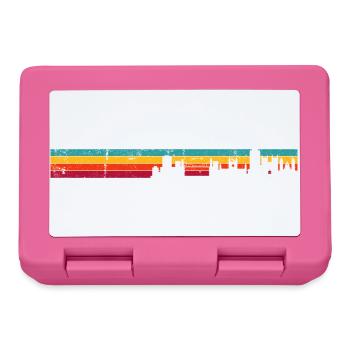Bristol Skyline retro - Brotdose - Pink - Vorne