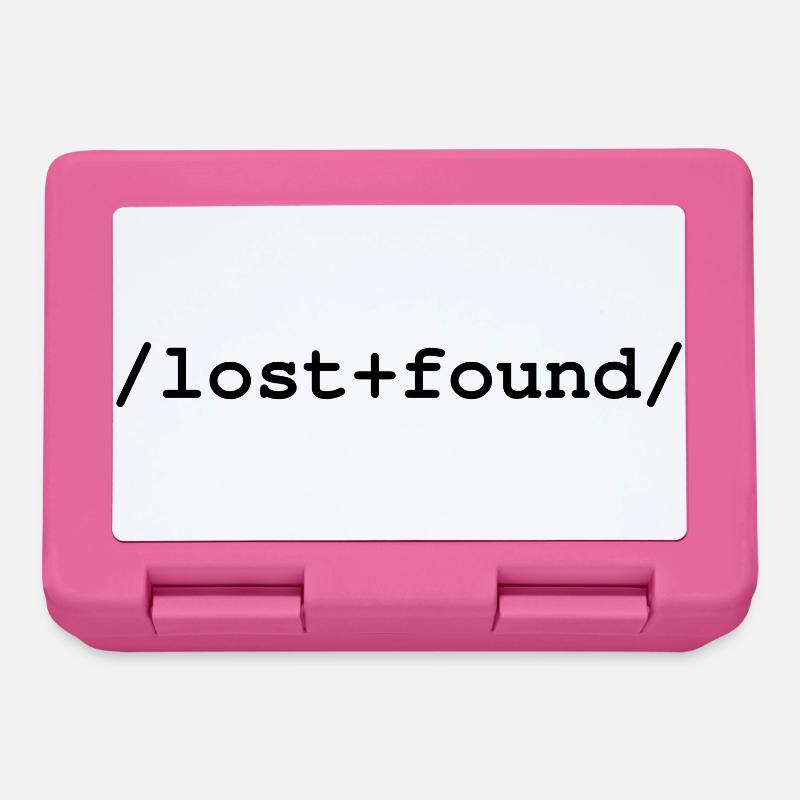 Lost+Found - Ordner /lost+found/ - Brotdose - Pink