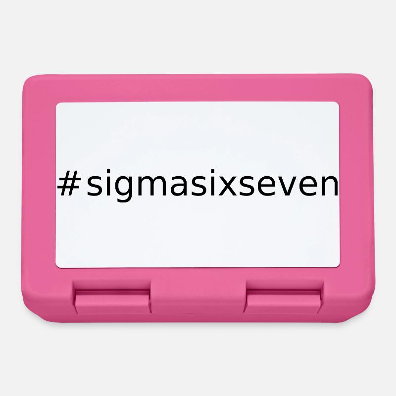 #sigmasixseven - Boîte à goûter - rose