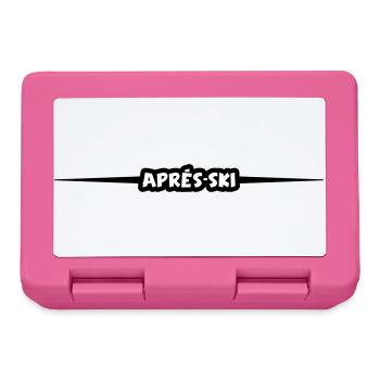 Ligne après-ski - Boîte à goûter - rose - Devant