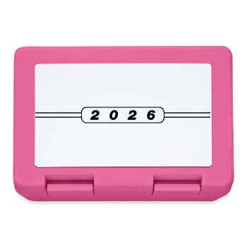 2026 - Lunchbox - pink - Front