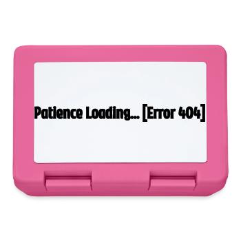 Patience Loading Error 404 - Brotdose - Pink - Vorne
