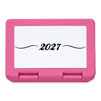 2027 Ornament - Brotdose - Pink - Vorne