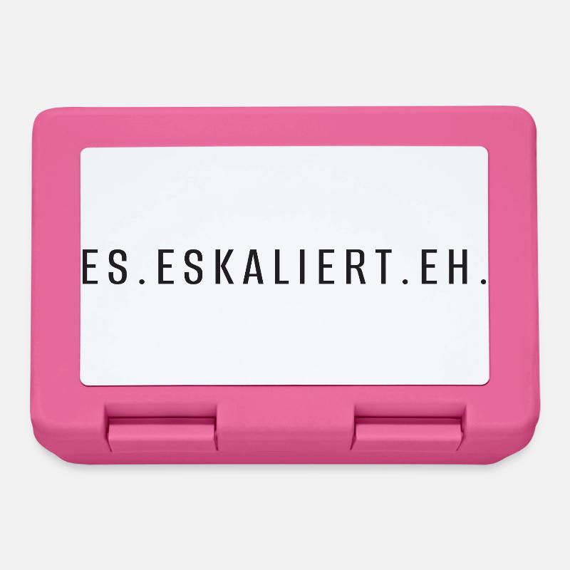 Es_eskaliert - Brotdose - Pink