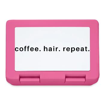 Chemise de barbier - T-shirt de coiffeur - Chemise de coiffeur - Boîte à goûter - rose - Devant