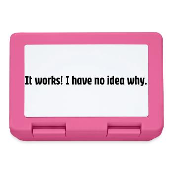 It works but, why!? - Brotdose - Pink - Vorne