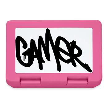 Gamer - Lunchbox - pink - Front