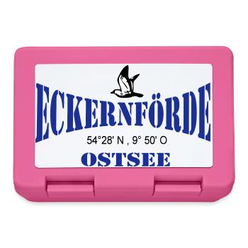 Eckernförde Ostsee ...(25) - Brotdose - Pink - Vorne