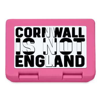 Cornwall ist nicht England - Brotdose - Pink - Vorne