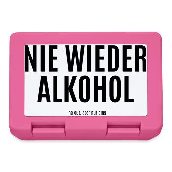 DesignNichtVerfügbar - Brotdose - Pink - Vorne