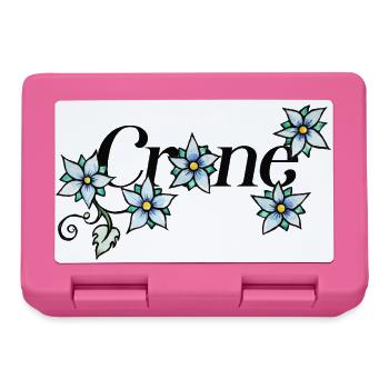 Azure Bloom Vine - Brotdose - Pink - Vorne