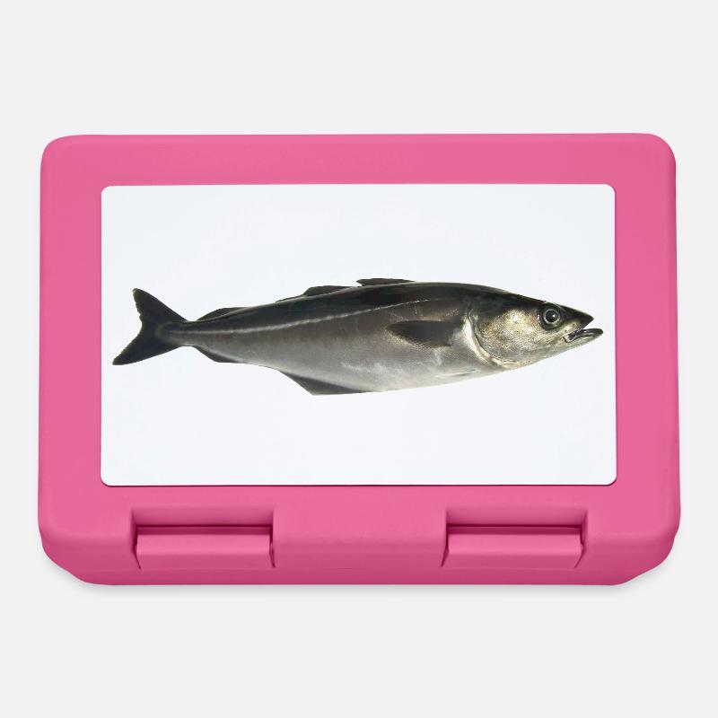 Fisch Pollack - Brotdose - Pink