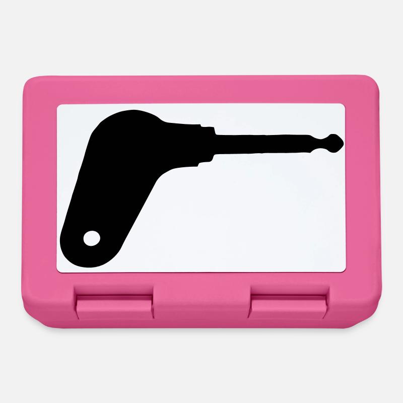 Oldtimer Trecker Zündschlüssel - Brotdose - Pink