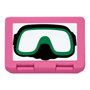 diving Mask - Lunchbox - pink - Front