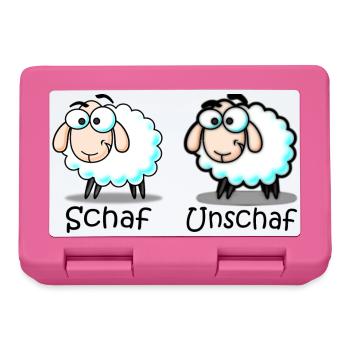 Schaf - Brotdose - Pink - Vorne