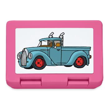 Prendre - Boîte à goûter - rose - Devant